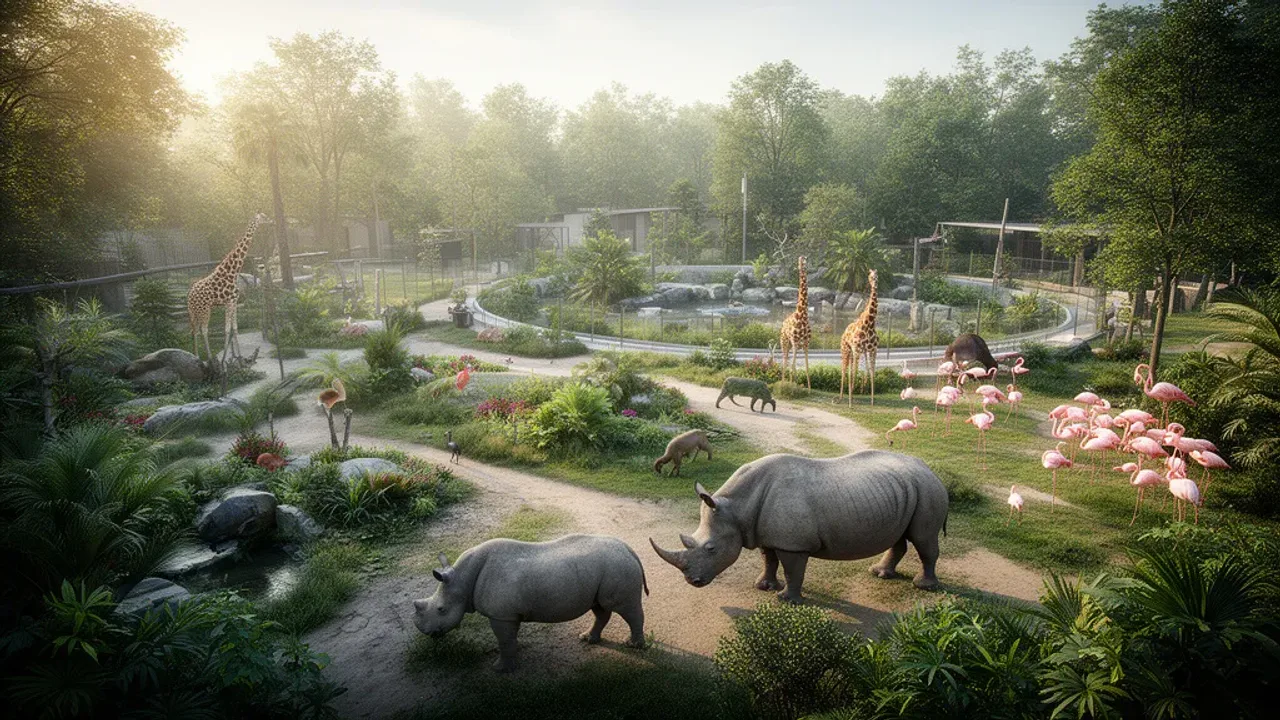 Zoo warszawa zwierzęta w ogrodzie im. Antoniny i Jana Żabińskich